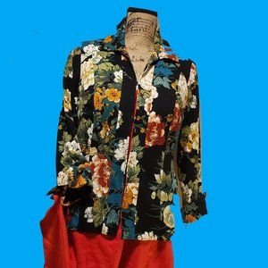 New Floral Jacket by Chico’s Small